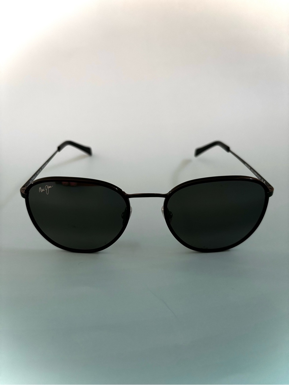 Maui Jim Black Frame Polarized Gray Lenses Men’s Sunglasses-Model: MJ854-02 - Picture 2 of 6